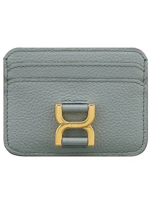 Marcie Leather Card Wallet Storm Blue - CHLOE - BALAAN 2