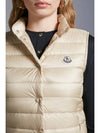 Liane down vest ivory - MONCLER - BALAAN 3