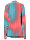 Maison Margiela Patchpocket striped crossover shirt jacket - MAISON MARGIELA - BALAAN 2