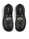 Buffalo Leather Loafers Black - DIOR - BALAAN 5