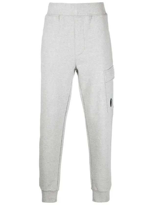 Men's Lens Cargo Pocket Track Pants Grey - CP COMPANY - BALAAN 3