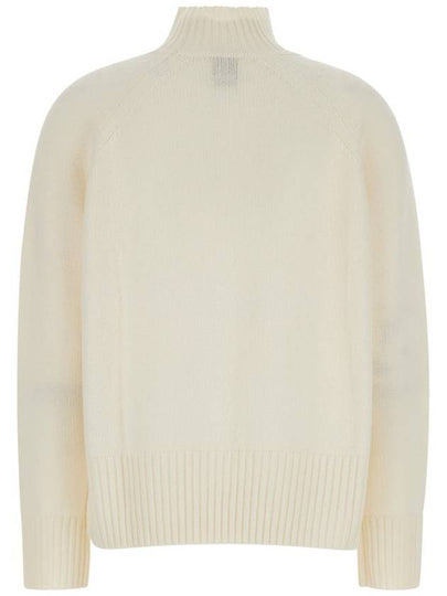 White High Neck Sweater In Wool And Cashmere Woman - ALLUDE - BALAAN 2