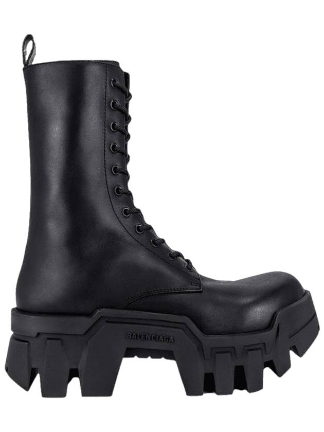 Bulldozer Lace Up Wolker Boots Black - BALENCIAGA - BALAAN 1