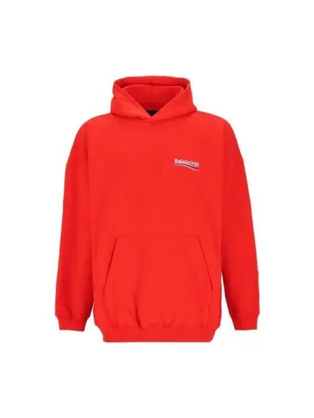 Political Campaign Oversized Fit Hoodie Red - BALENCIAGA - BALAAN 2