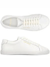 Women's Andy Low Top Sneakers White - SAINT LAURENT - BALAAN 2