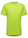 Men's Aegility FL Short Sleeve T-Shirt Green - MAMMUT - BALAAN 2