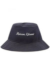 Workwear Bucket Hat Dark Navy KU06108WW0074 P498 - MAISON KITSUNE - BALAAN 1