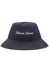 Workwear Bucket Hat Dark Navy - MAISON KITSUNE - BALAAN 1