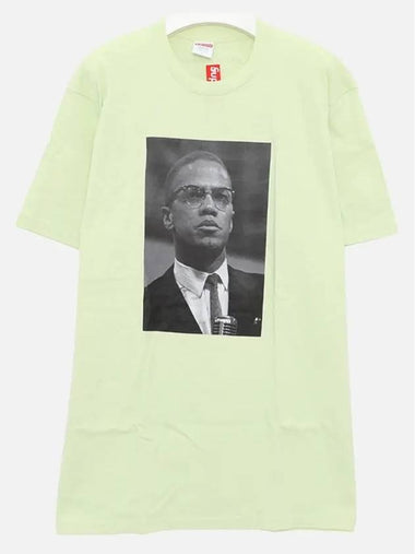 Malcolm X Printing Short Sleeve T Shirt SS22T68 MINT - SUPREME - BALAAN 1