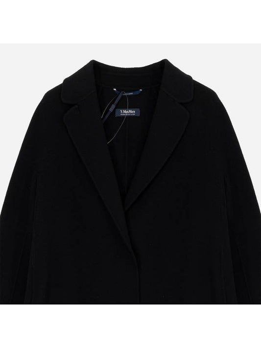Esturian black wool coat 2390160539 013 - MAX MARA - BALAAN 2