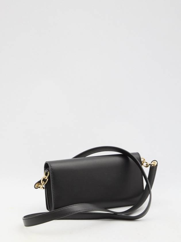 Garavani Logo Plaque Cross Bag Black - VALENTINO - BALAAN 3