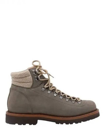 Leather lace up boots 270902 - BRUNELLO CUCINELLI - BALAAN 1