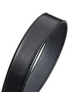 Men's GG Marmont Buckle Belt Black - GUCCI - BALAAN 5