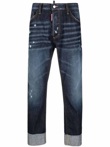 Men's Sailor Jeans Blue - DSQUARED2 - BALAAN 1