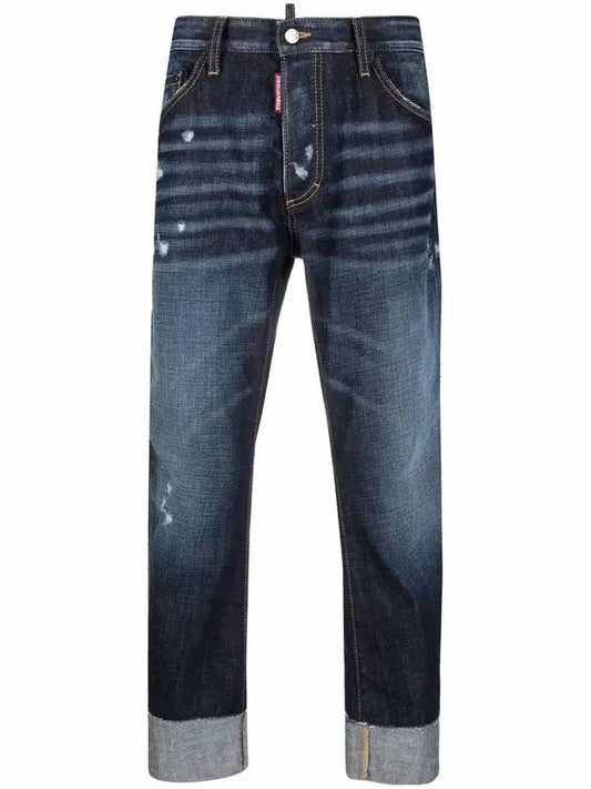 Men's Sailor Jeans Blue - DSQUARED2 - BALAAN.