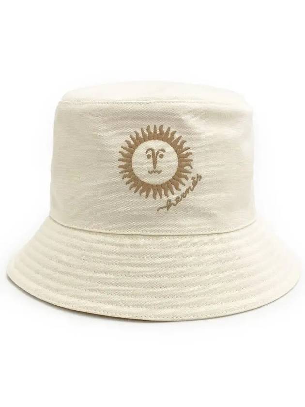 Sunshine cloche hat 58 ecru beige 3HA0528 - HERMES - BALAAN 1