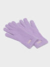 FLUFFY LOGO GLOVE PURPLE - RECLOW - BALAAN 1