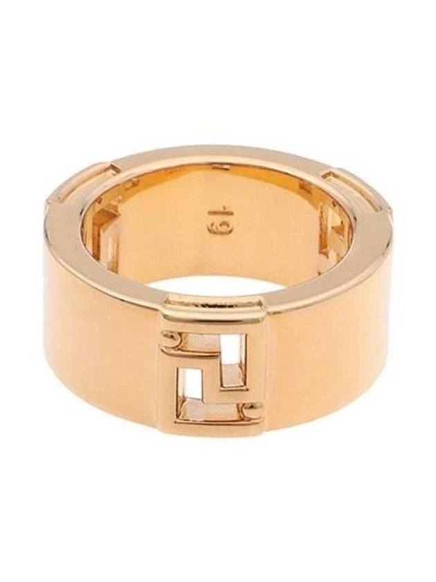 Greca Pattern Ring Gold - VERSACE - BALAAN 2