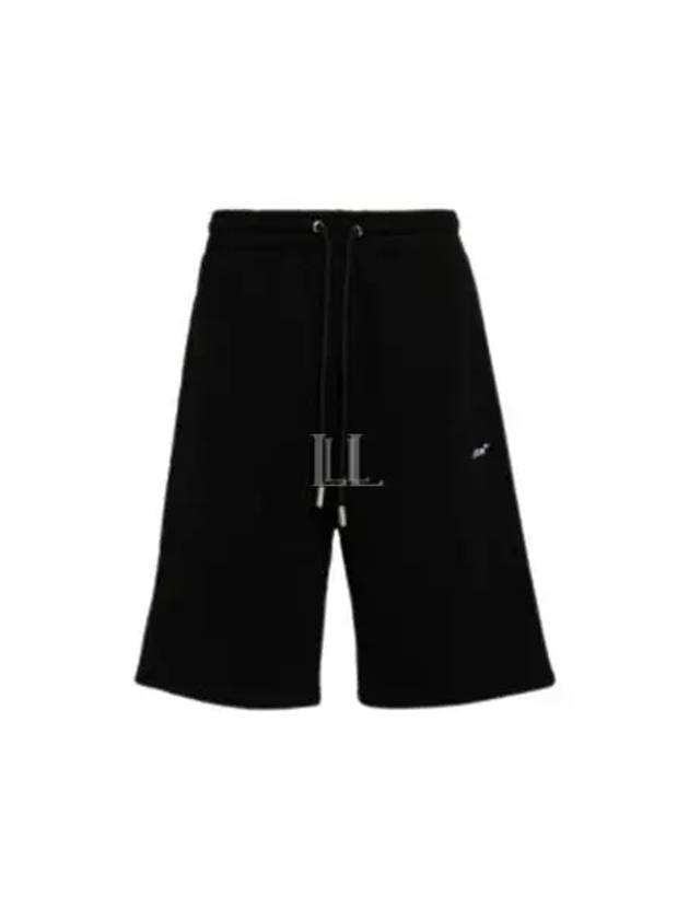 Pixel Skate Sweat Shorts Black - OFF WHITE - BALAAN 2