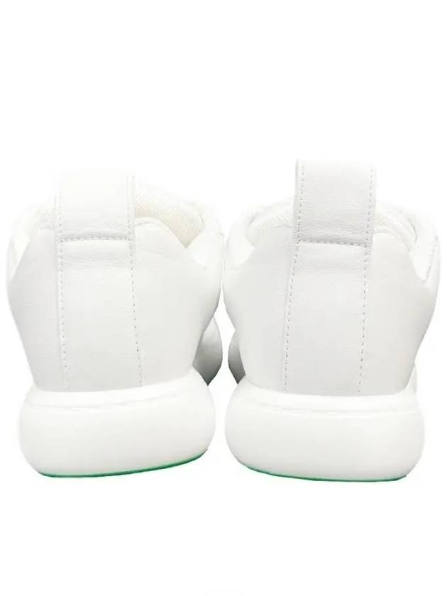 Leather Low Top Sneakers White - BOTTEGA VENETA - BALAAN 7