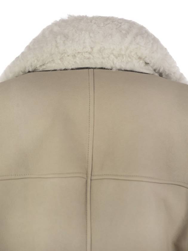 OUTERWEAR SHEARLING REVERSIBILE AVENA - BRUNELLO CUCINELLI - BALAAN 4