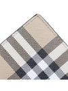 Vintage Check Half Wallet Beige - BURBERRY - BALAAN 7