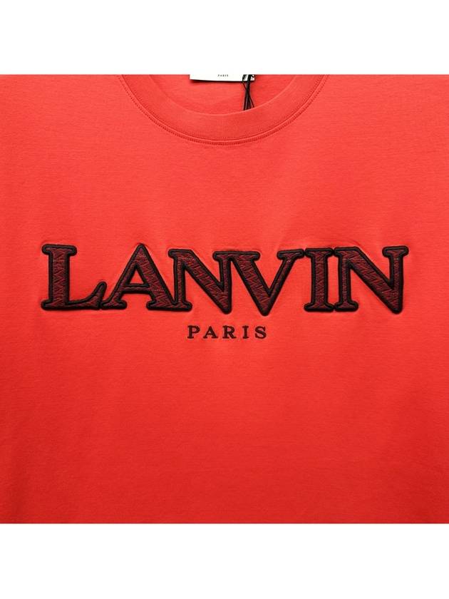 23SS logo short sleeve tshirt RMTS0005 - LANVIN - BALAAN 3