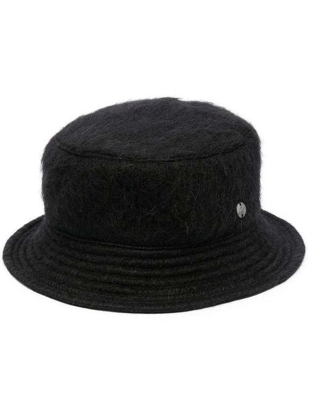 Logo Mohair Bucket Hat Black - OUR LEGACY - BALAAN 2