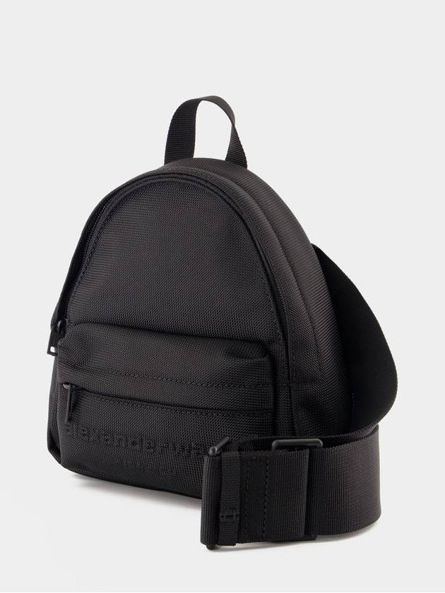 Punch Mini Sling Backpack Black - ALEXANDER WANG - BALAAN 3