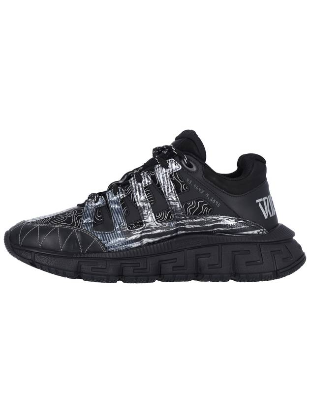 Trigreca low-top sneakers black - VERSACE - BALAAN 4