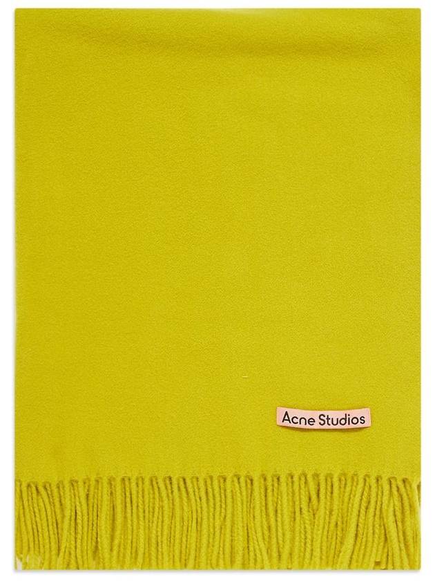 Muffler Scarf Skinny Yellow - ACNE STUDIOS - BALAAN 2