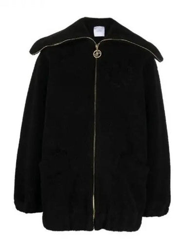 Logo oversized fleece jacket - PATOU - BALAAN 1