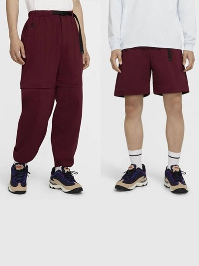 ACG Convertible Cargo Track Pants Burgundy - NIKE - BALAAN 2