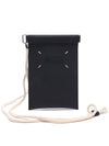 Signature Stitched Number Numbering Phone Cross Bag Black - MAISON MARGIELA - BALAAN 2