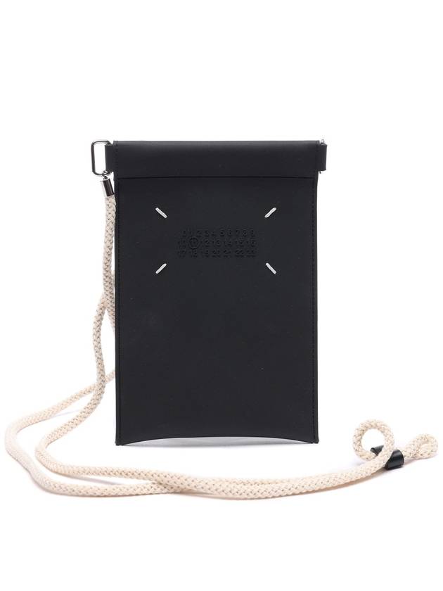 Signature Stitched Number Numbering Phone Cross Bag Black - MAISON MARGIELA - BALAAN 2