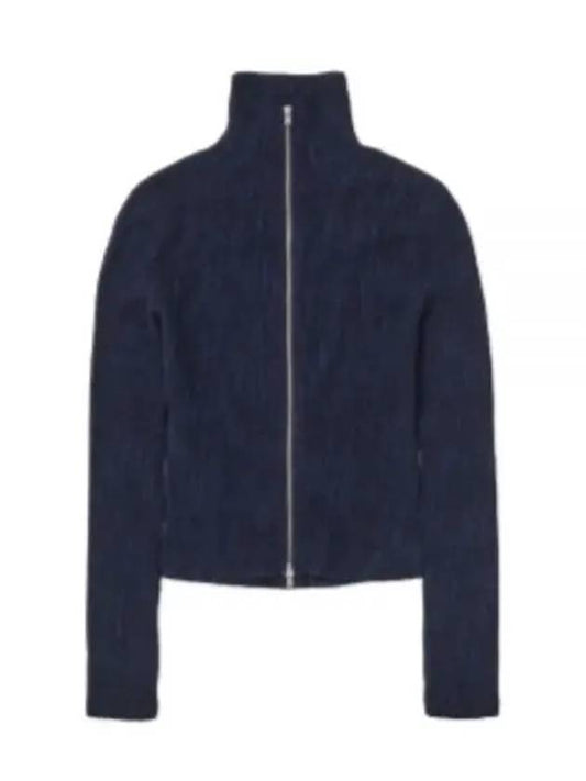 Slim Zip Linen Zip-up Jacket Navy - OUR LEGACY - BALAAN 2