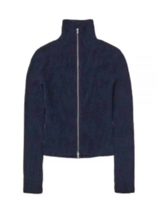 Slim Linen Zip-Up Jacket Navy - OUR LEGACY - BALAAN 2