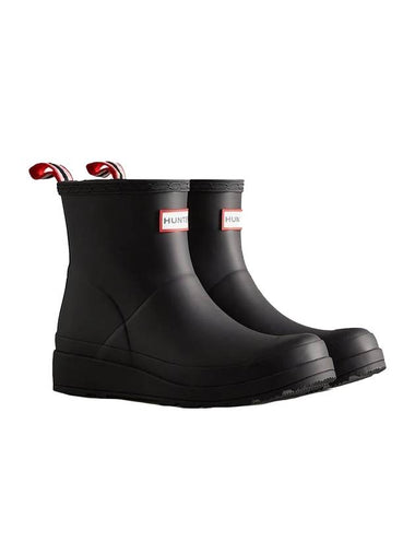 Original Play Short Rain Boots Black - HUNTER - BALAAN 1