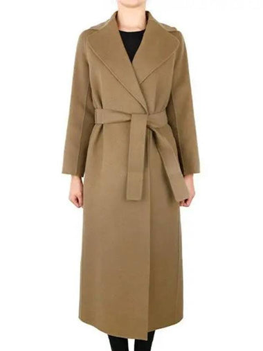 Camel Poldo Wool Coat 29016043 045 1121240 - MAX MARA - BALAAN 1