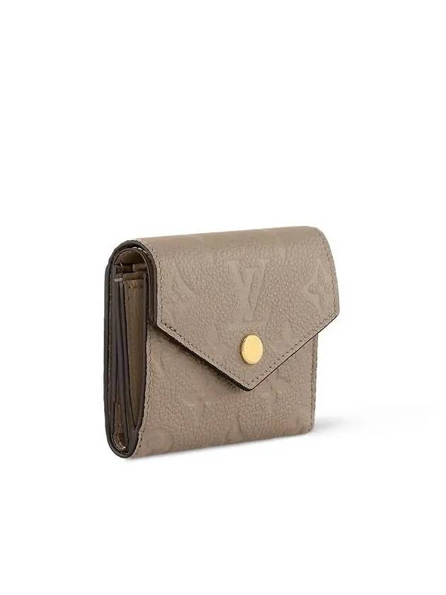 Women's Zoe Monogram Empreinte Half Wallet Grey - LOUIS VUITTON - BALAAN 3