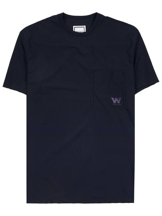 Nylon string bag logo t-shirt W231TS10 971N - WOOYOUNGMI - BALAAN 1