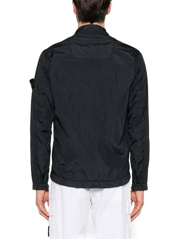 Nylon Metal Windbreaker Navy - STONE ISLAND - BALAAN 5