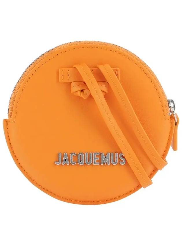 Le Pitchou Round Coin Purse Orange - JACQUEMUS - BALAAN 3