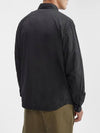 Taylon L Zip-up Long Sleeve Shirt Black - CP COMPANY - BALAAN 6