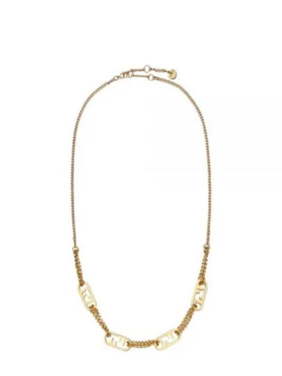 O'Lock Pendant Necklace Gold - FENDI - BALAAN 2