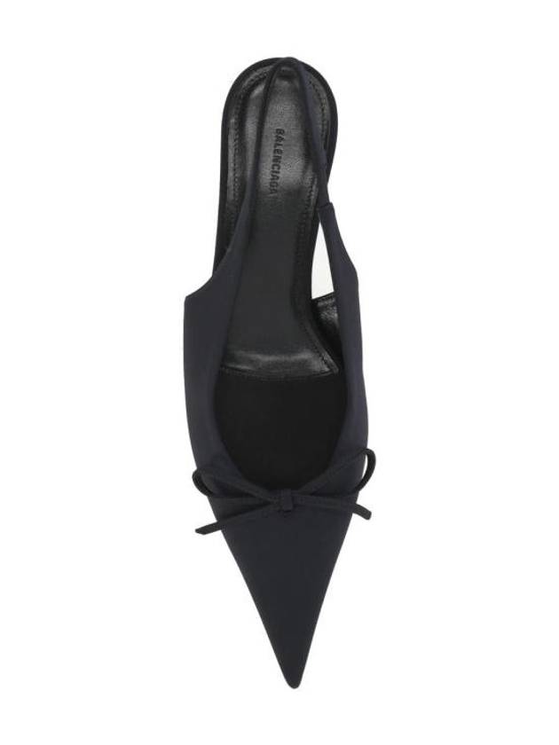 Knife Bow Slingback Heel Black - BALENCIAGA - BALAAN 5