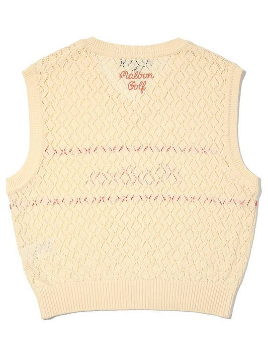 Malbon Script Crochet Vest LEMON WOMAN - MALBON GOLF - BALAAN 2