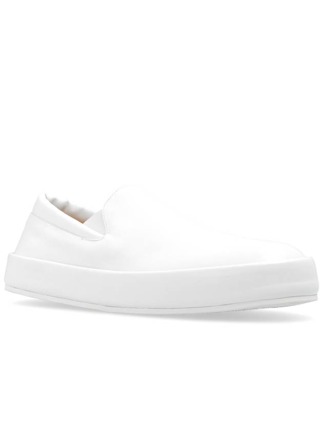 Marsell Leather Slip-on Shoes, Men's, White - MARSELL - BALAAN 4