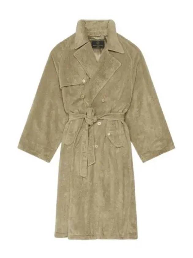 Women s Double Breasted Coat Khaki 704544 TKP17 - BALENCIAGA - BALAAN 1