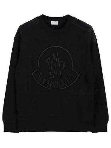 8G00042 899U5 999 Embroidered logo sweatshirt 1200966 - MONCLER - BALAAN 1